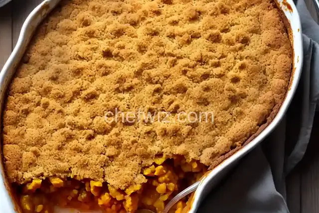 Pumpkin Crunch Cobbler