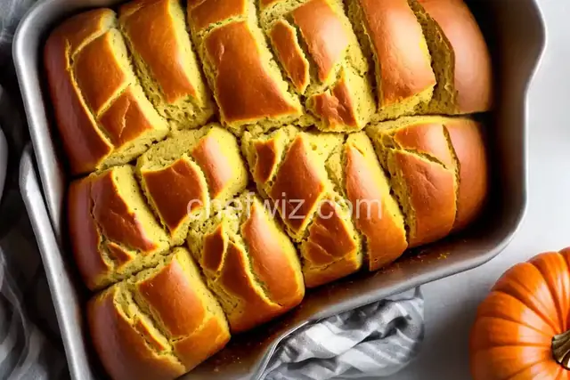 Pumpkin Dinner Rolls in the Bread Machine