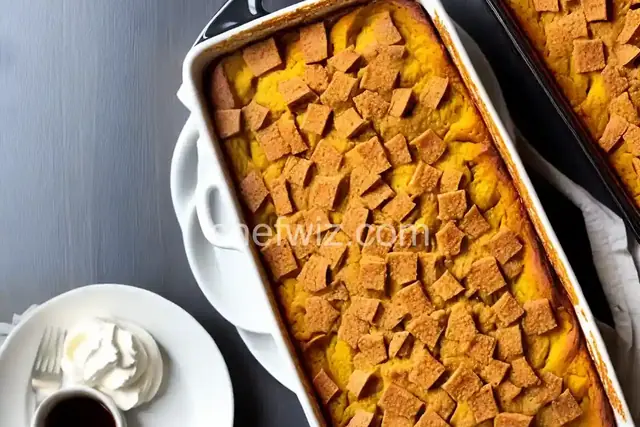 Pumpkin French Toast Casserole