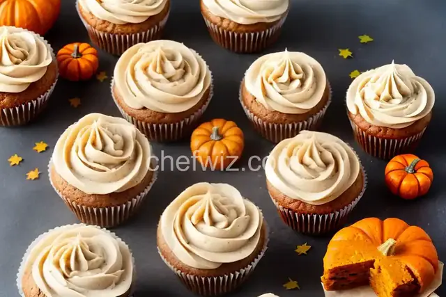 Pumpkin Ginger Cupcakes