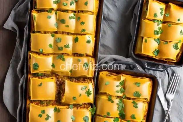 Pumpkin Lasagna Rolls