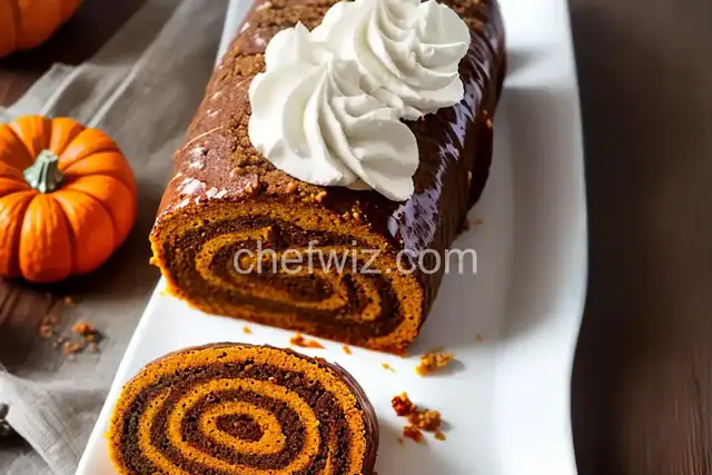 Pumpkin Log Roll