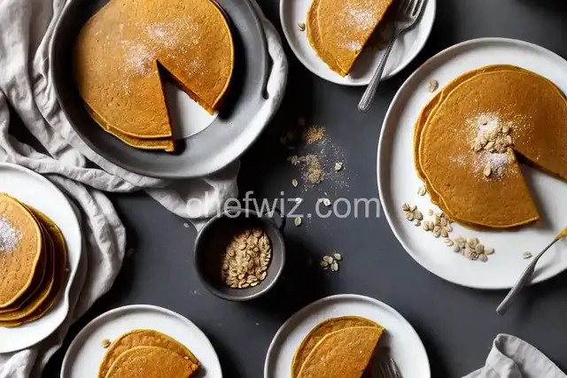 Pumpkin Oat Pancakes