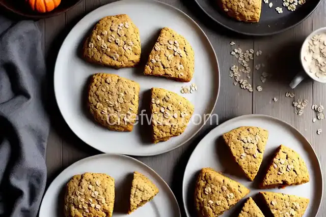 Pumpkin Oat Scones