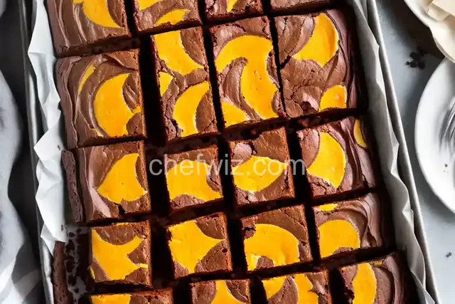 Pumpkin Patch Brownies