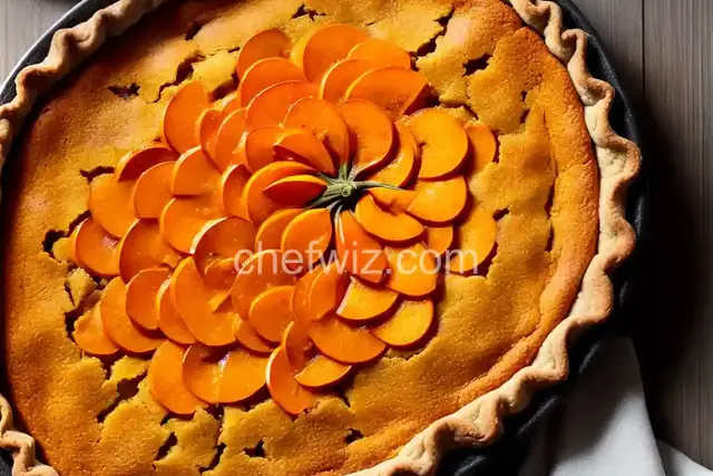 Pumpkin-Persimmon Pie