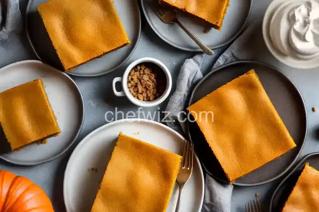 Pumpkin Pie Bars