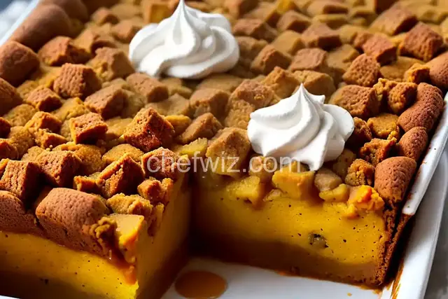 Pumpkin Pie Bread Pudding