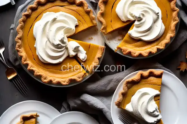 Pumpkin Pie with Maple Mascarpone Swirl