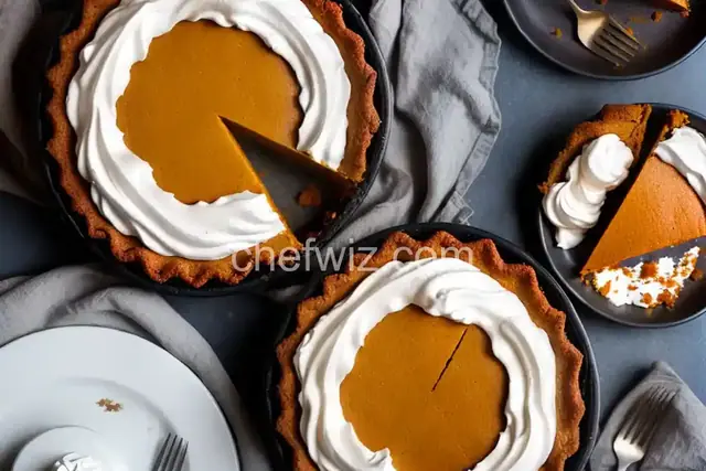 Pumpkin Rum Pie