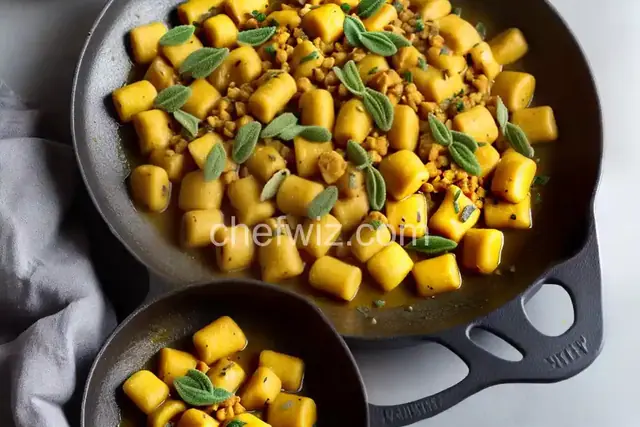 Pumpkin Sage Gnocchi
