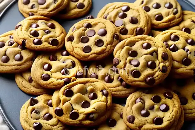Pumpkin Spice Chocolate Chip Cookies
