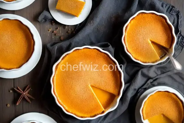 Pumpkin Spice Creme Brulee