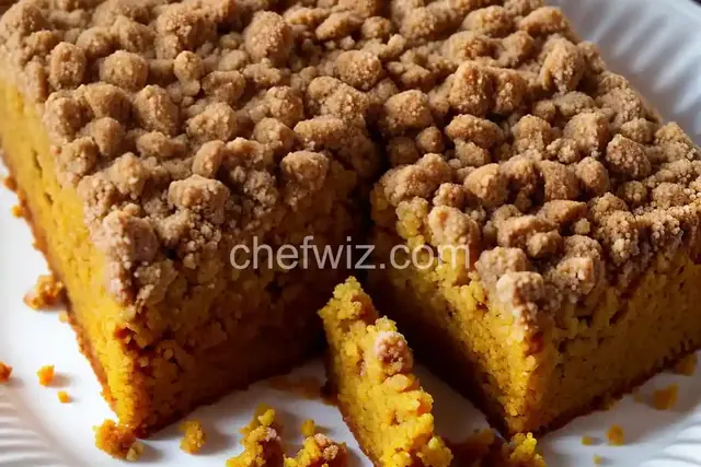 Pumpkin Spice Crumb Cake