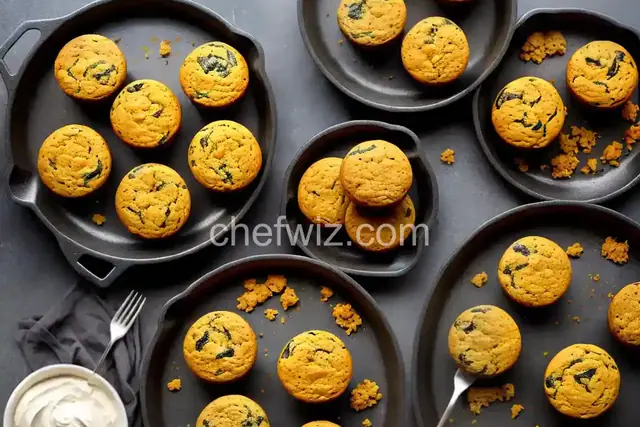 Pumpkin Spinach Toddler Muffins