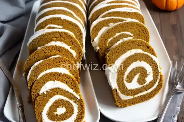 Pumpkin Swiss Roll