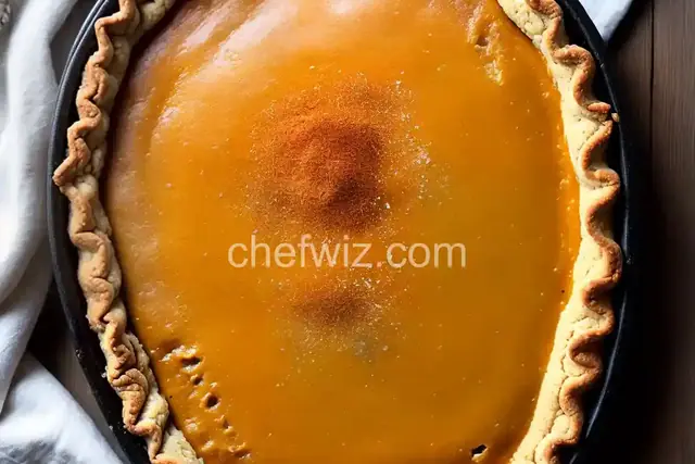 Pumpkin Tahini Pie