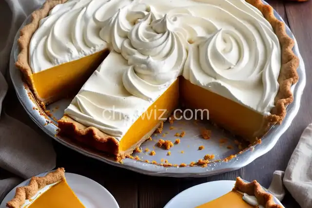Pumpkin Toffee Cream Pie