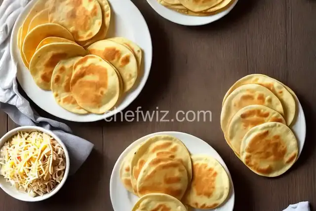 Pupusas de Queso (Cheese-Stuffed Tortillas)