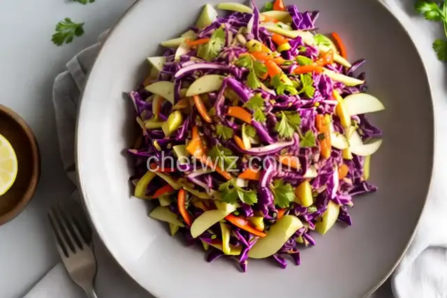 Purple Apple Slaw