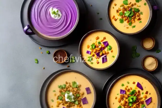 Purple Sweet Potato Soup