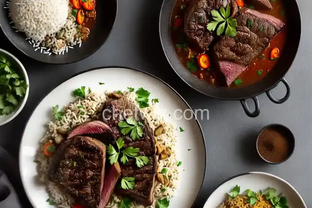 Qidreh (Palestinian Bone-In Lamb With Spiced Rice)