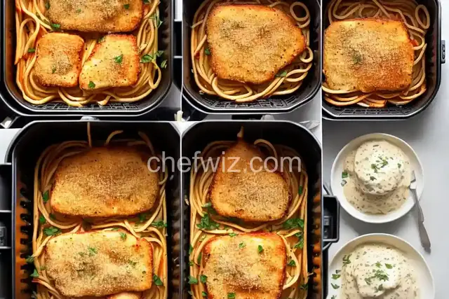 Quick Air Fryer Chicken Parmesan
