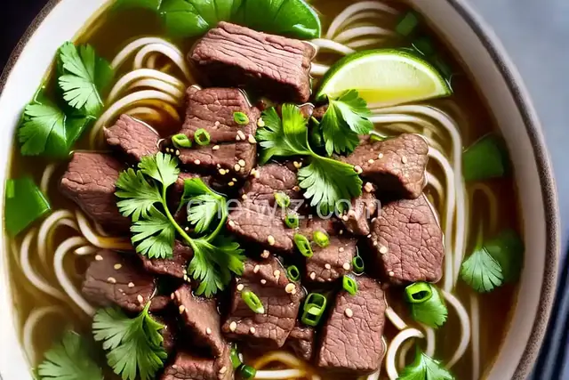 Quick Beef Pho