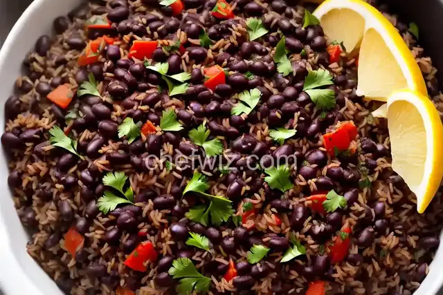 Quick Black Beans and Rice