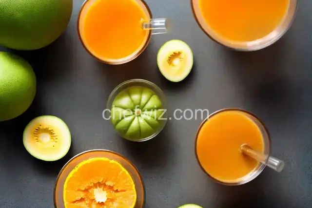 Quick Cantaloupe Juice