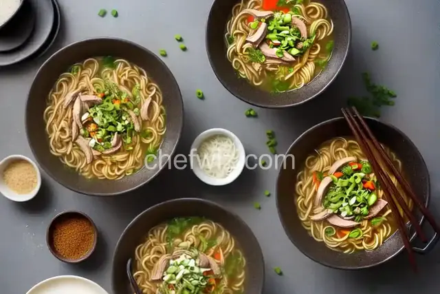 Quick Chick and Noodle Soup