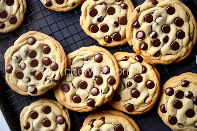 Quick Chocolate Chip Cookies