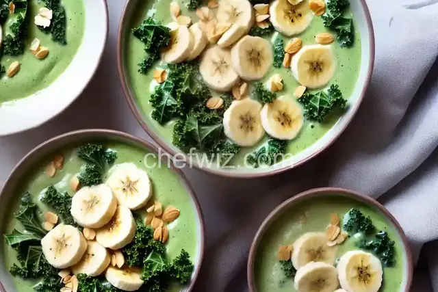 Quick Kale and Banana Smoothie