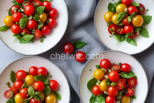 Quick-Marinated Cherry Tomato Salad