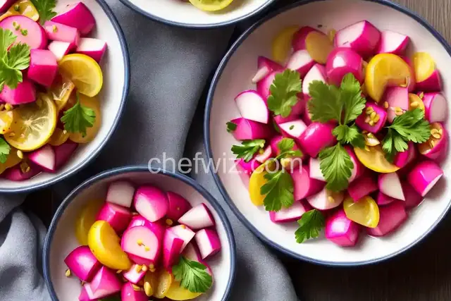 Quick Pickled Radishes
