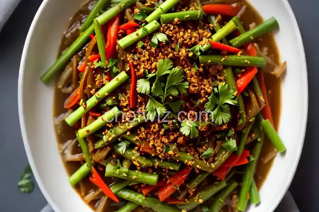 Quick Pickled Ramps with Coriander and Chili Flakes