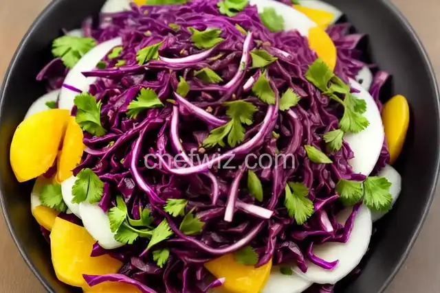 Quick-Pickled Red Cabbage (Atchara)