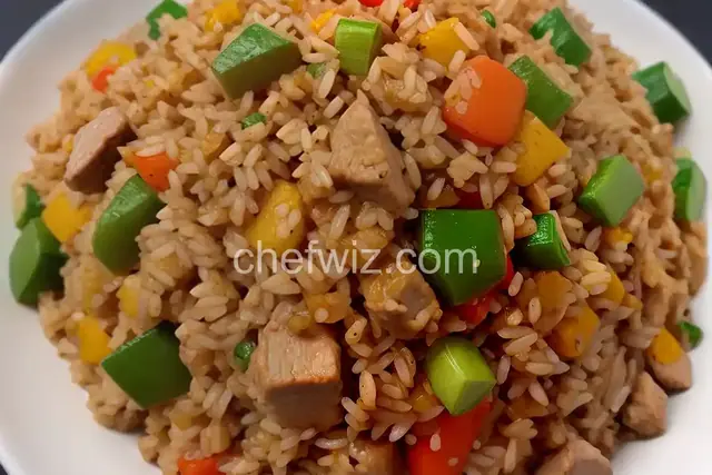 Quick Pork Fried Rice
