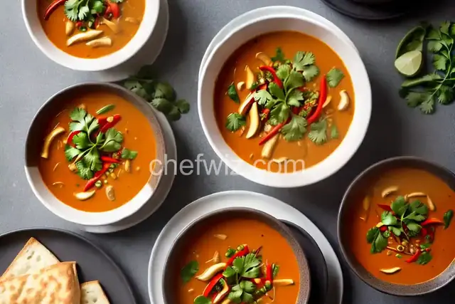 Quick Red Curry Soup