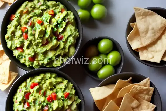 Quick Tomatillo Guacamole