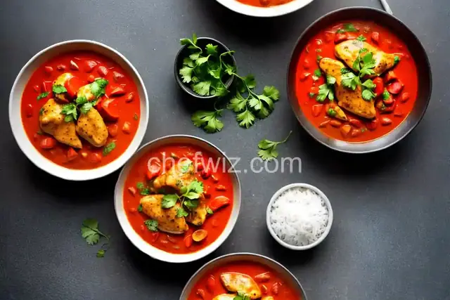Quick Tomato Chicken Curry