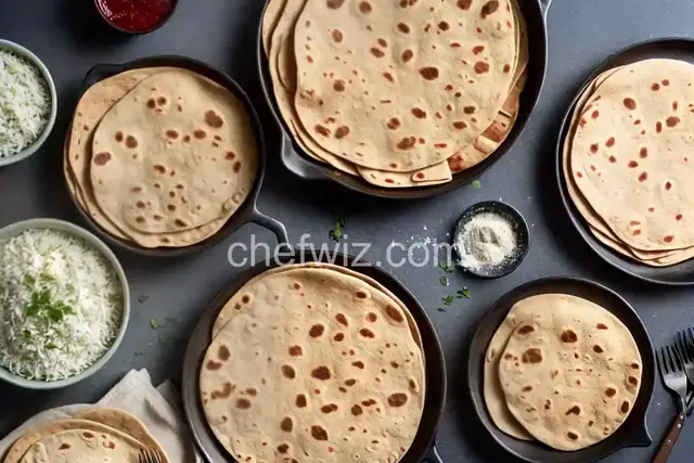 Quick Whole Wheat Chapati