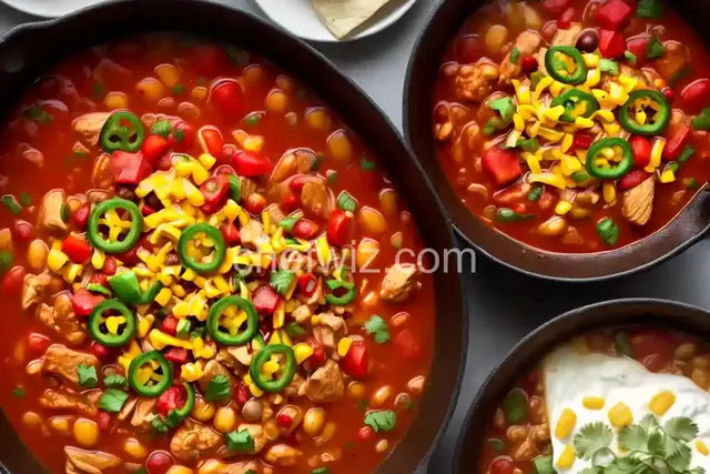 Quick and Easy Chicken Chili