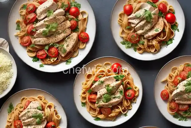 Quick and Easy Chicken and Tomato Pasta