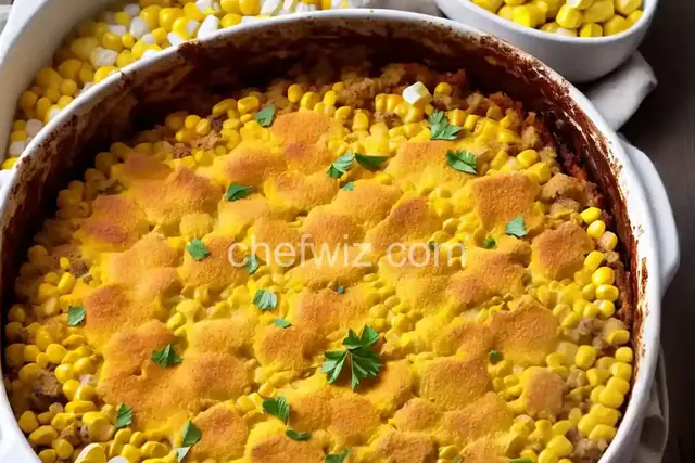 Quick and Easy Corn Casserole