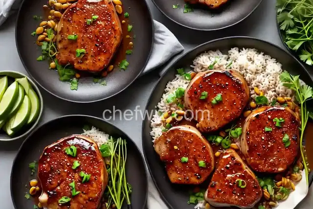 Quick and Easy Honey-Garlic Pork Chops