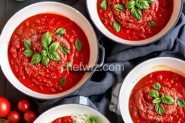 Quick and Easy Italian-American Red Sauce in 40 Minutes or Less Recipe