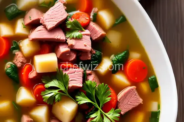Quick and Easy Leftover Ham Soup