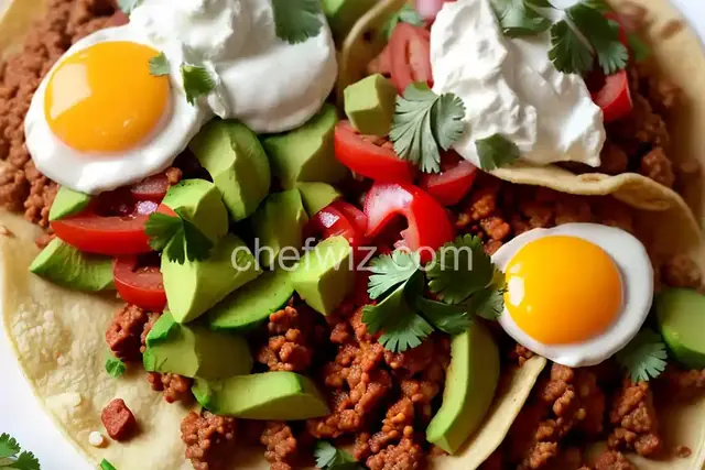 Quick and Easy Mexican Breakfast Tacos