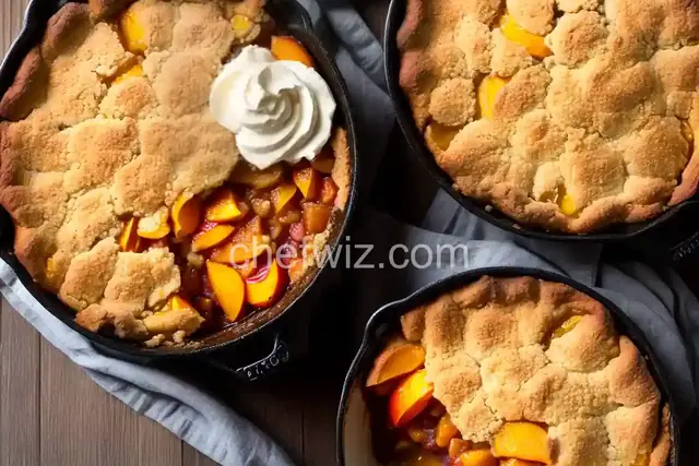 Quick and Easy Peach Cobbler
